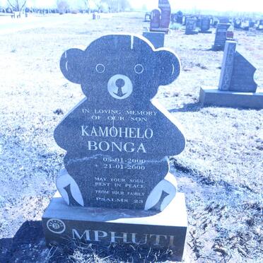 MPHUTI Kamohelo Bonga 2000-2000