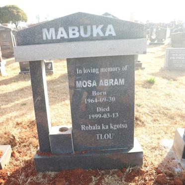 MABUKA Mosa Abram 1964-1999