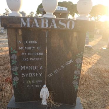 MABASO Mandla Sydney 1953-1993