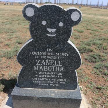 MABOTHA Zanele 2014-2014