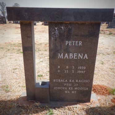 MABENA Peter 1959-1997