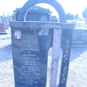 NAMANE Thabo David 1967-2003