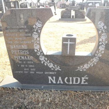 NAUDÉ Barend Petrus Pienaar 1924-1994