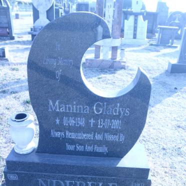 NDEBELE Manina Gladys 1948-2001