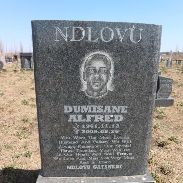 NDLOVU Dumisane Alfred 1961-2009