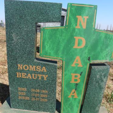 NDABA Nomsa Beauty 1964-2009
