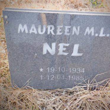NEL Maureen M.L. 1934-1985