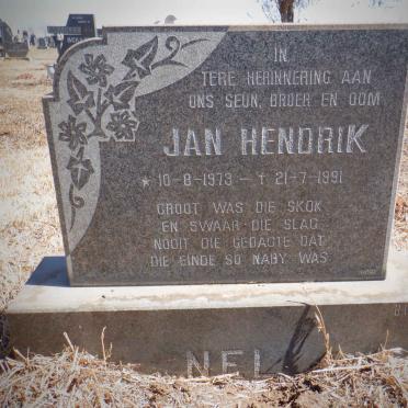 NEL Jan Hendrik 1973-1991