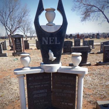 NEL Johannes Jacobus 1924-1989 &amp; Hester Johanna Elizabeth 1930-2009