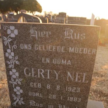 NEL Gerty 1923-1983
