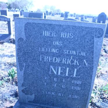 NELL Frederick N. 1981-1981