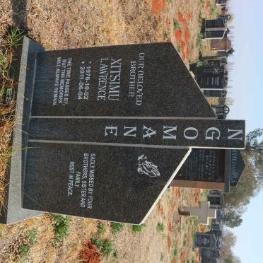 NGOMANE Xitsimu Lawrence 1976-2011