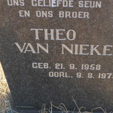 NIEKERK Theo, van 1958-1979