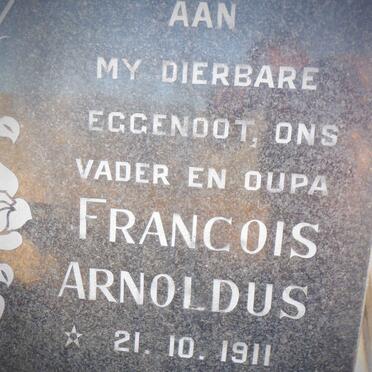 NIEKERK Francois Arnoldus, van 1911-1979 &amp; Susara Gertruida Jacoba 1920-1998