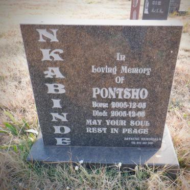 NKABINDE Pontsho 2005-2005