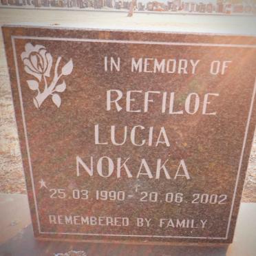NOKAKA Refiloe Lucia 1990-2002