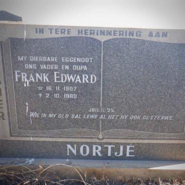 NORTJÉ Frank Edward 1907-1980