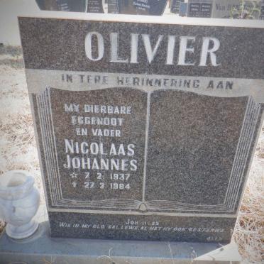 OLIVIER Nicolaas Johannes 1937-1984