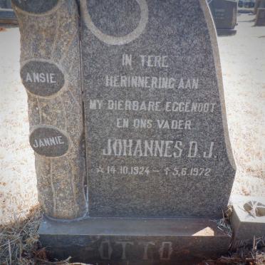 OTTO Johannes D.J. 1924-1972