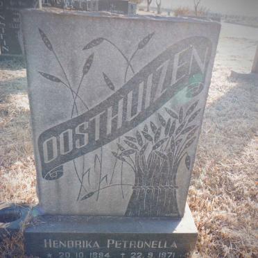 OOSTHUIZEN Hendrika Petronella 1894-1971
