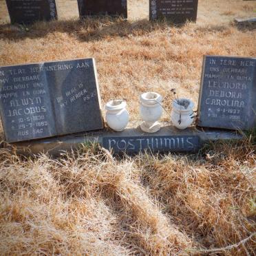 POSTHUMUS Alwyn Jacobus 1930-1983 &amp; Leonora Debora Carolina 1937-2008