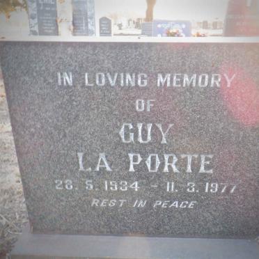 PORTE Guy, la 1934-1977