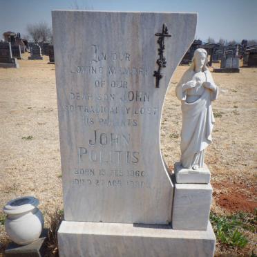 POLITIS John 1960-1980