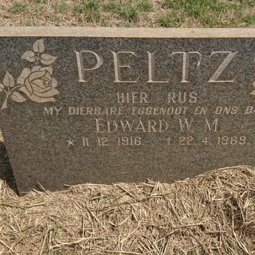 PELTZ Edward W.M. 1916-1969