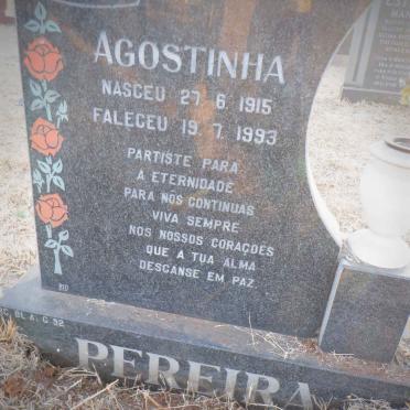 PEREIRA Agostinha 1915-1993
