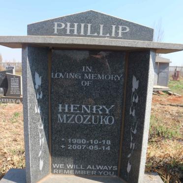 PHILLIP Henry Mzozuko 1980-2007