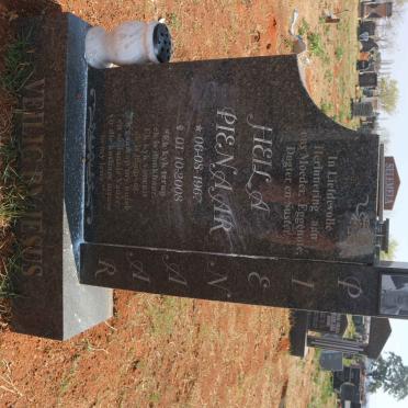 PIENAAR Heila 1967-2008