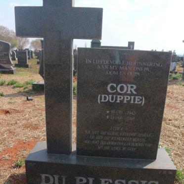 PLESSIS Cor, du 1942-2005