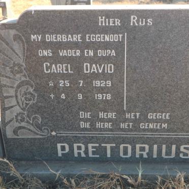 PRETORIUS Carel David 1929-1978