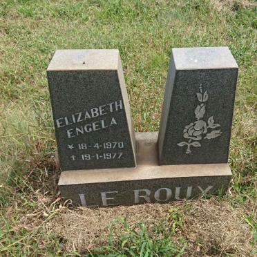 ROUX Elizabeth Engela, le 1970-1977