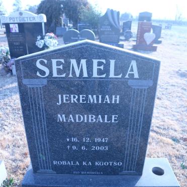 SEMELA Jeremiah Madibale 1947-2003