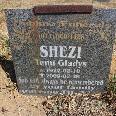 SHEZI Temi Gladys 1927-2009