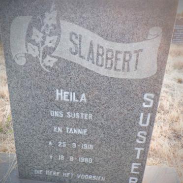 SLABBERT Heila 1918-1980