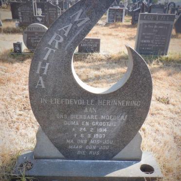 SMITH Martha 1914-1987