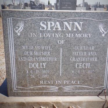 SPANN Cecil 1927- &amp; Dolly 1929-1992