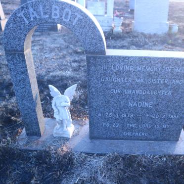 TALBOT Nadine 1979-1981