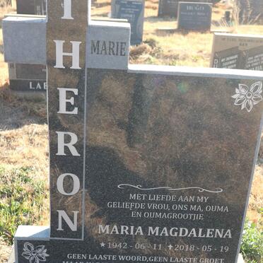THERON Maria Magdalena 1942-2018