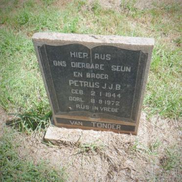TONDER Petrus J.J.B., van 1944-1972