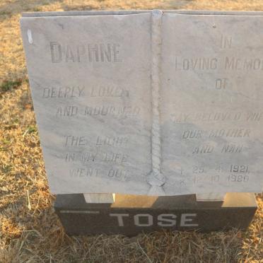 TOSE Daphne 1921-1980