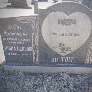 TOIT Josua Hendrik, du 1927-1972