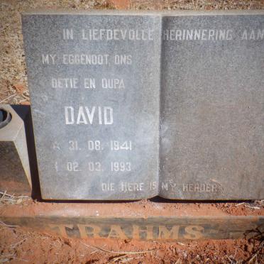 TRAHMS David 1941-1993