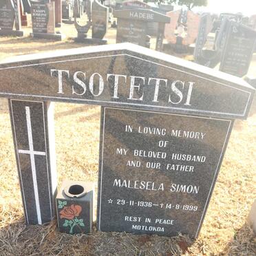 TSOTETSI Malesela Simon 1936-1999