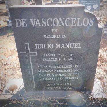 VASCONCELOS Idilio Manuel, de 1949-2000