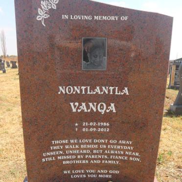 VANQA Nontlantla 1986-2012