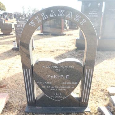VILAKAZI Zakhele 1951-1999
