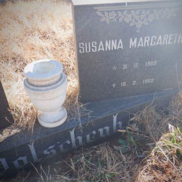 VOLSCHENK Johannes Hendrik 1907-1977 &amp; Susanna Margaretha 1909-1982